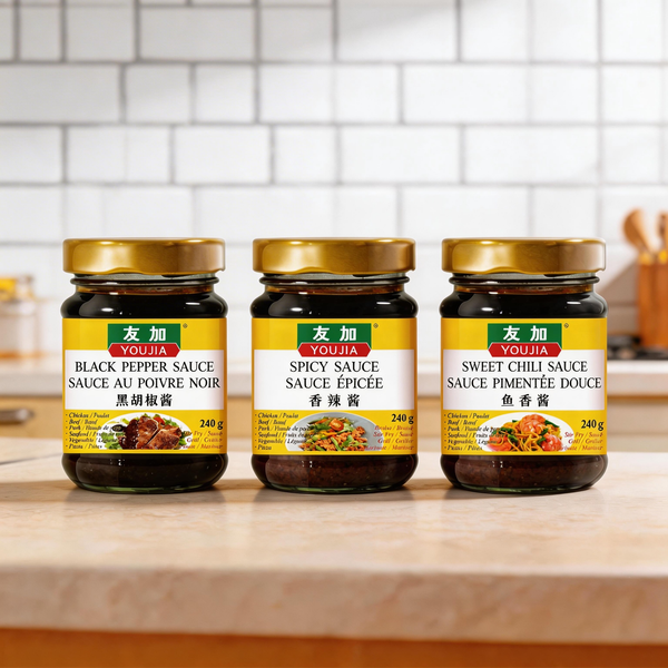 Black Pepper, Spicy & Sweet Chili (3-Pack)