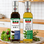 Vinaigrette & Green Pepper Oil Set - 210ml x 2
