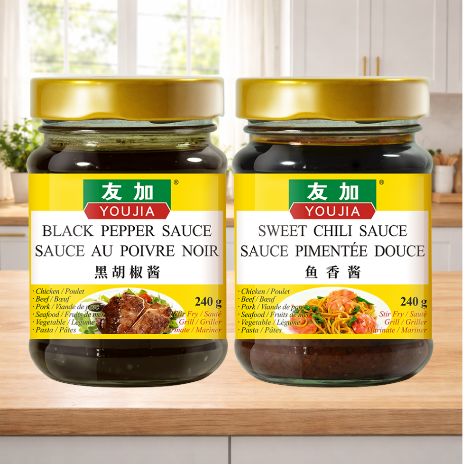 Sweet Chili and Black Pepper Sauce (2-Pack)