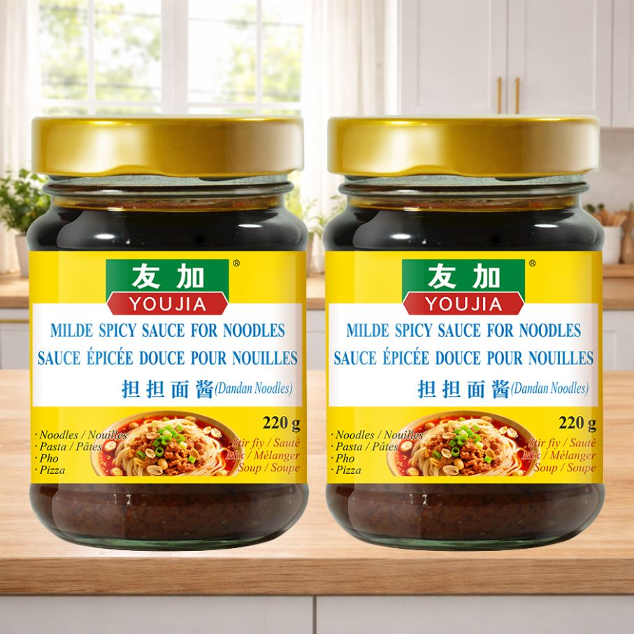 Spicy Sesame Noodle Sauce 240g – 2 Jars