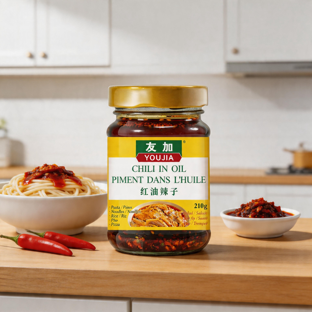 Sichuan Chili in Oil 210g Jar