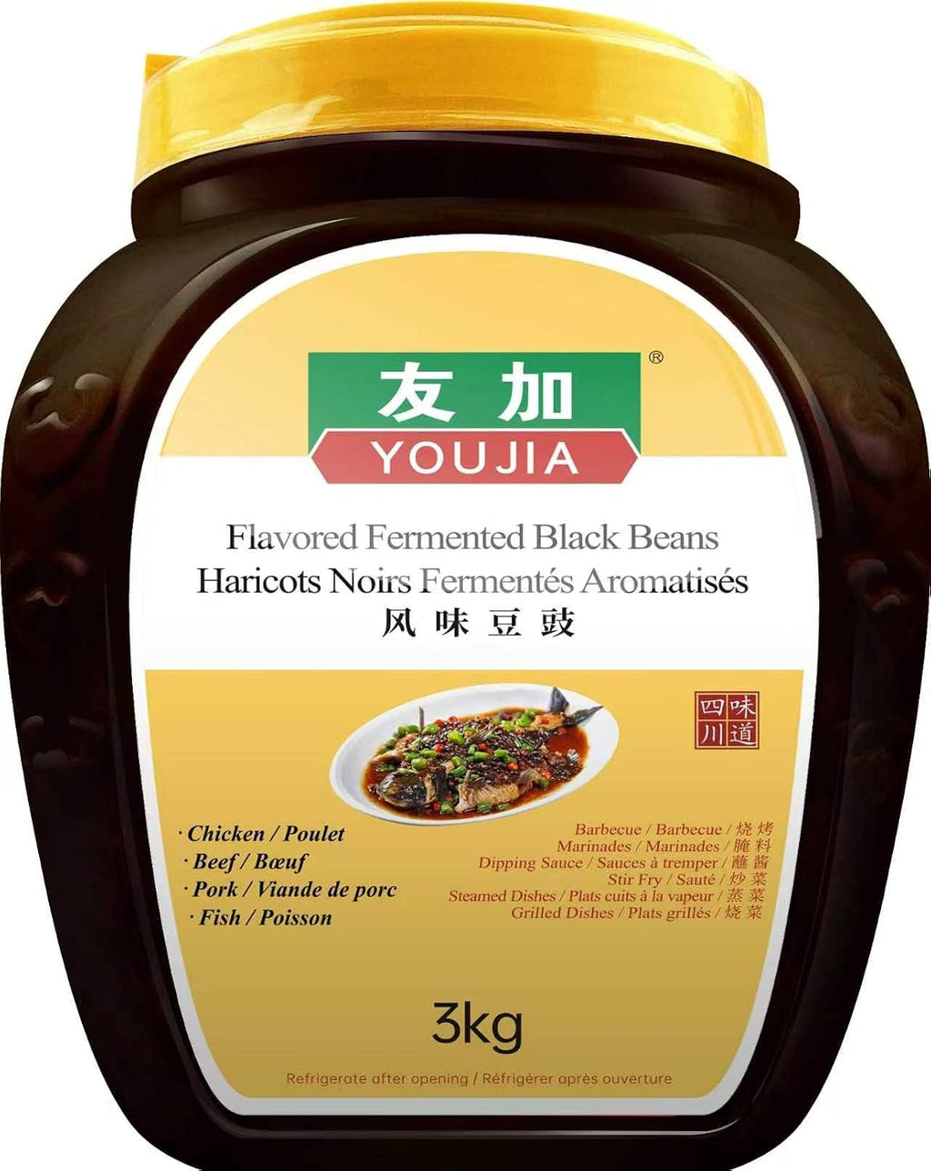 Food Service Crispy Black Bean Sauce – 3 kg Tub