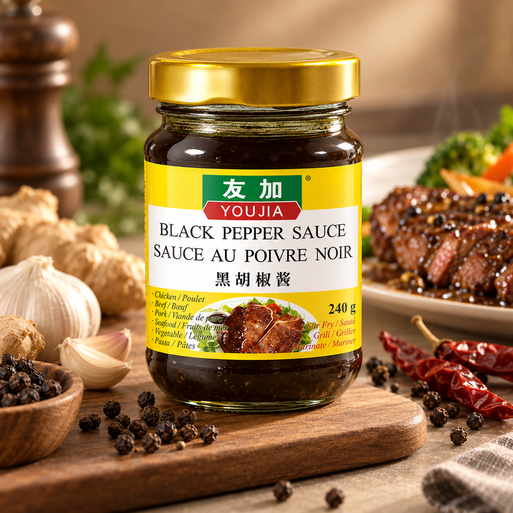 Youjia Black Pepper Sauce 240g