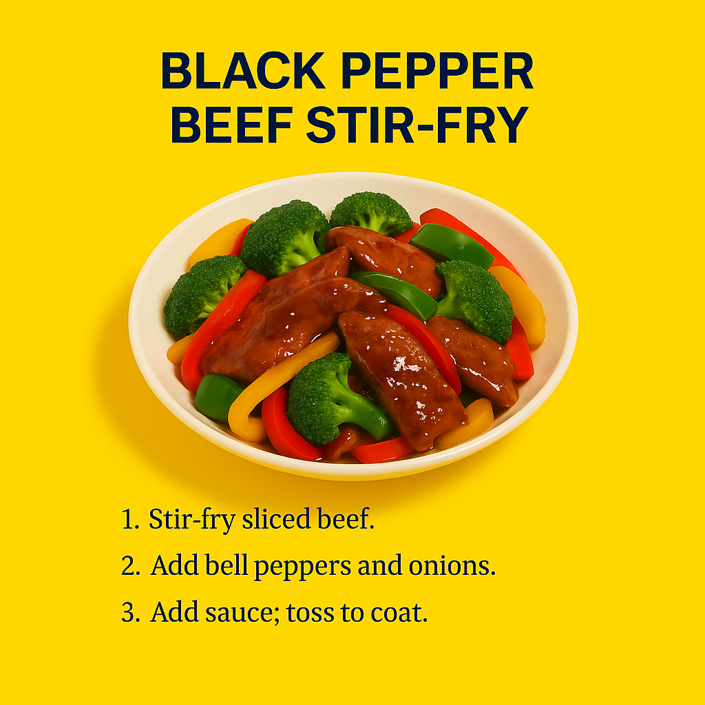 Black Pepper, Spicy & Sweet Chili (3-Pack)