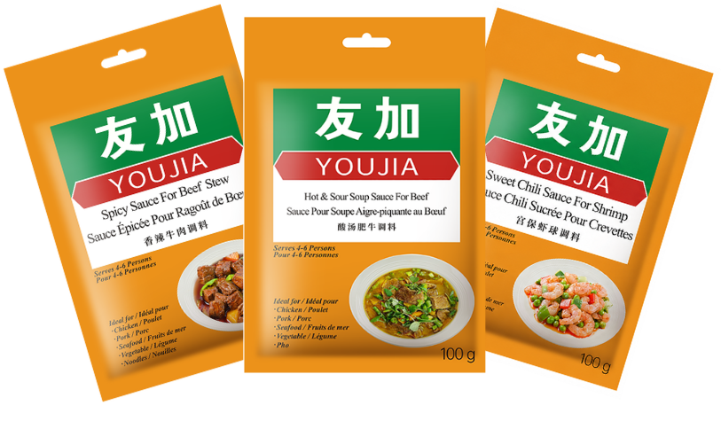 Youjia Spicy Lovers Sauce Trail Set 3 x 100g