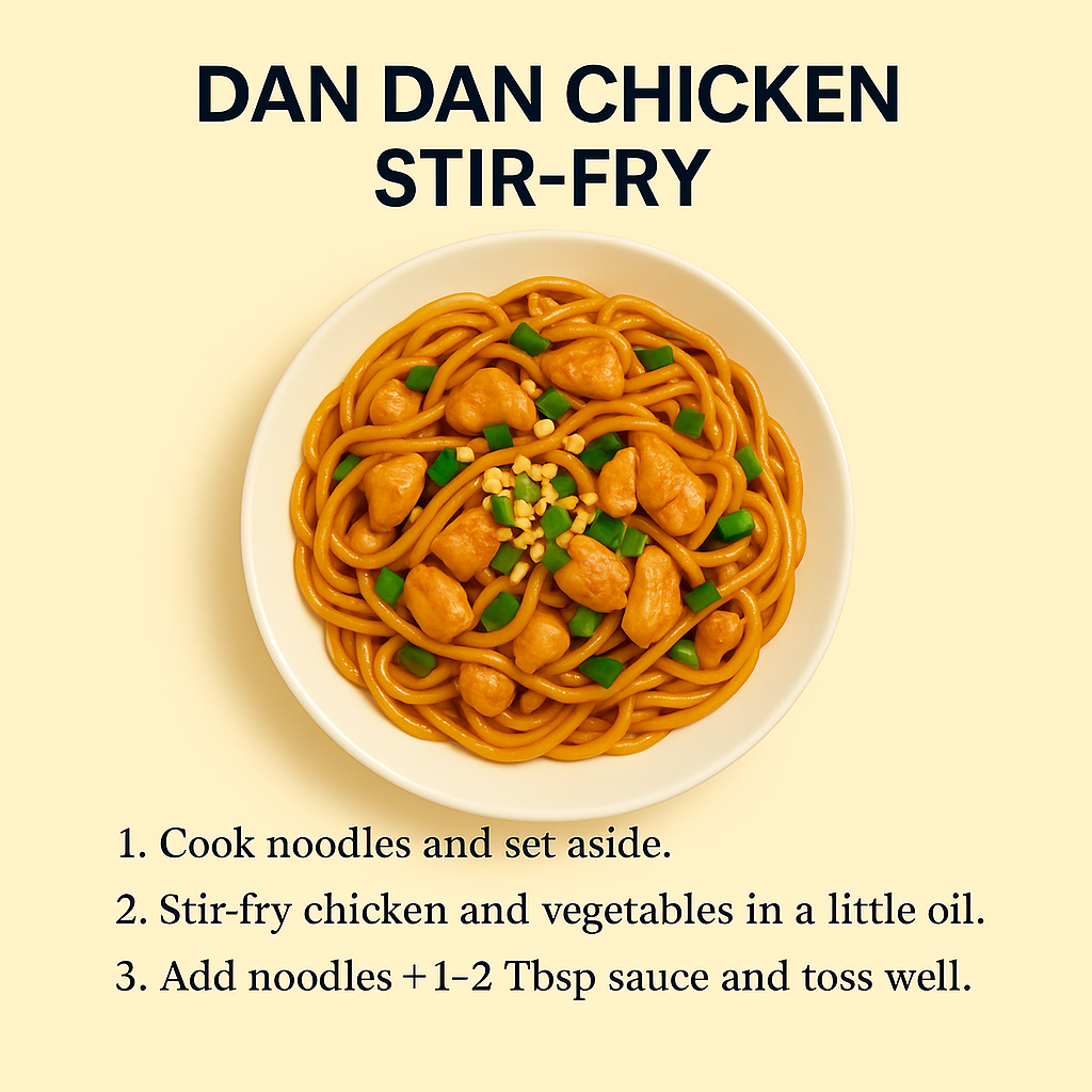 Mild Spicy Sauce for Noodles 220g