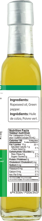 Sesame & Green Pepper Oil Set - 210ml x 2