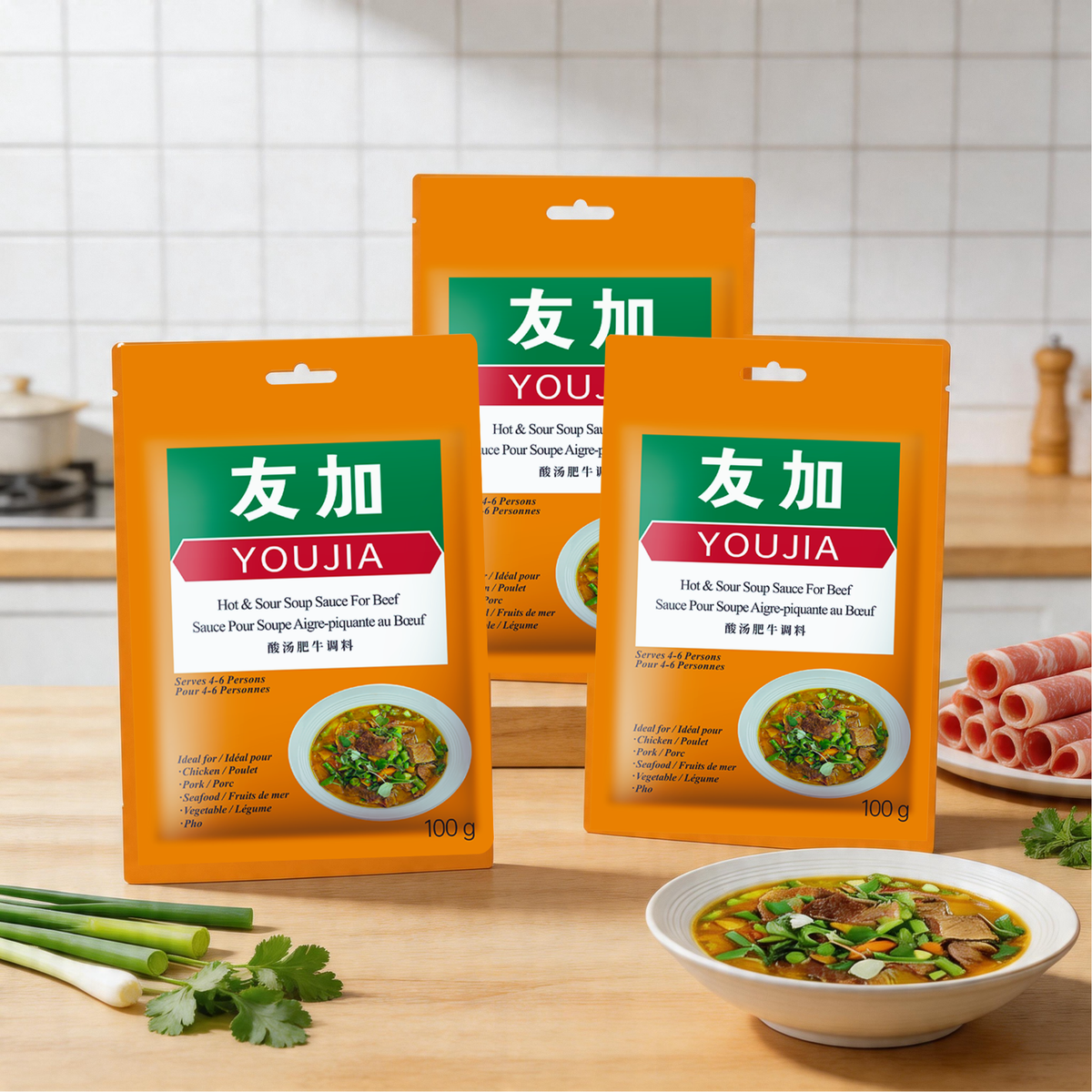 Hot & Sour Sauce Trail 100g – 2 Packs