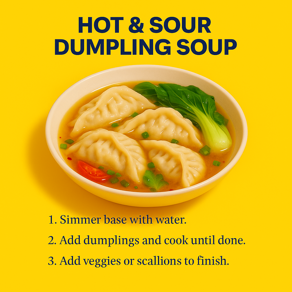 Spicy, Sweet Chili & Hot and Sour (3-Pack)