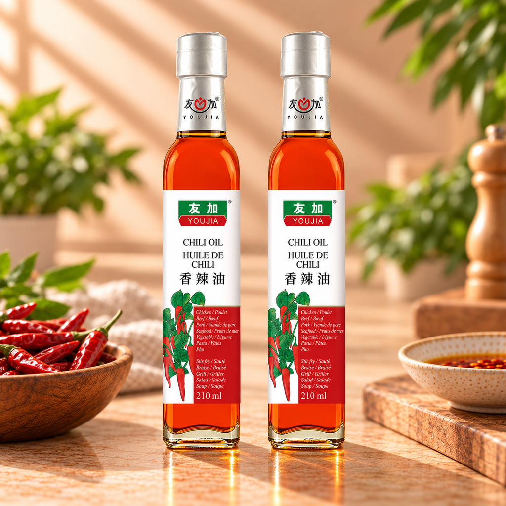 Spicy Chili Oil 210ml – 2 Bottles