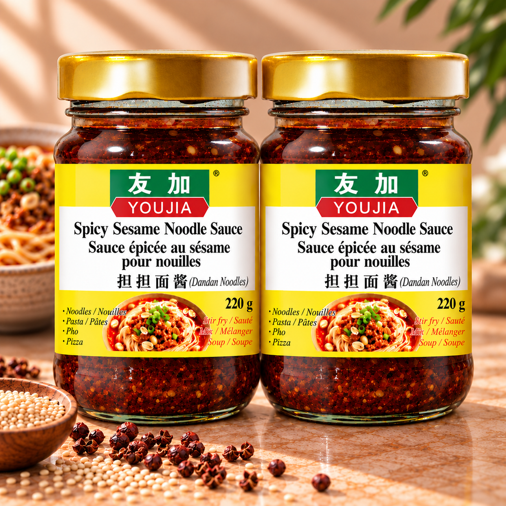 Spicy Sesame Noodle Sauce 240g – 2 Jars