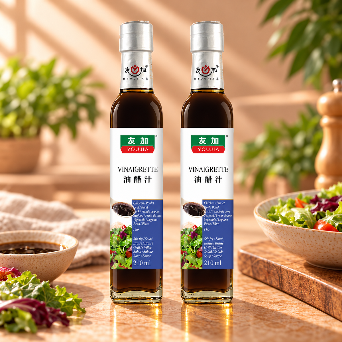 Vinaigrette 210ml – 2 Bottles
