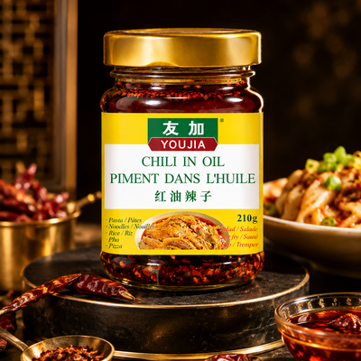 Sichuan Chili in Oil 210g Jar