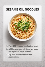 Vinaigrette & Sesame Oil Set - 210ml x 2