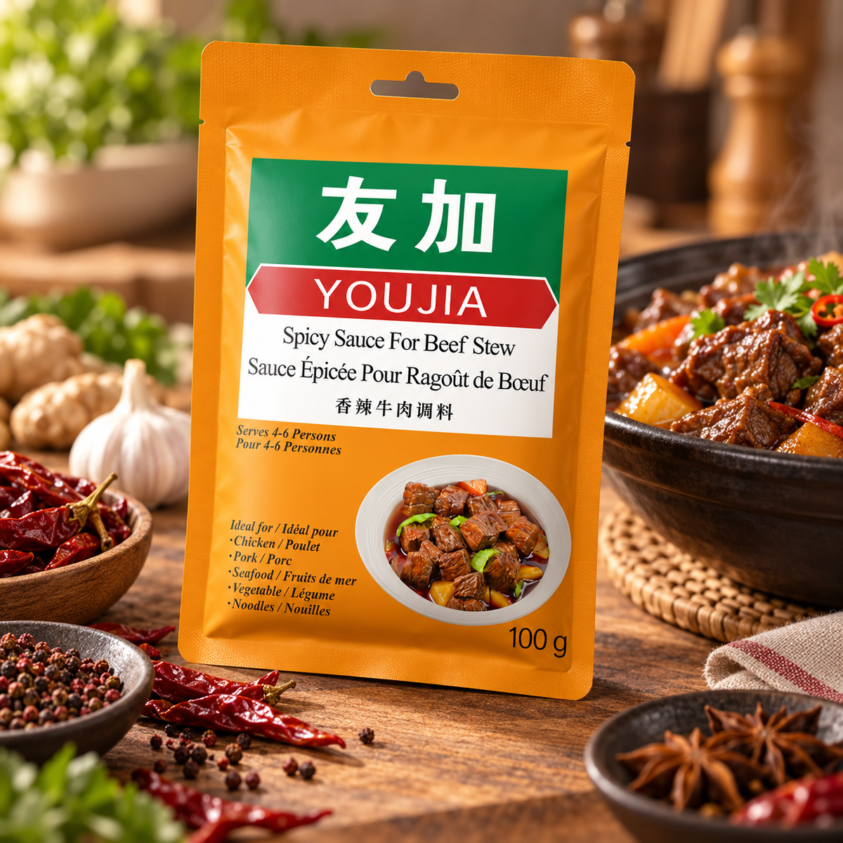 Spicy Sauce Trail 100g