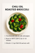 Chili & Sesame & Green Pepper Oil Set - 210ml x 3