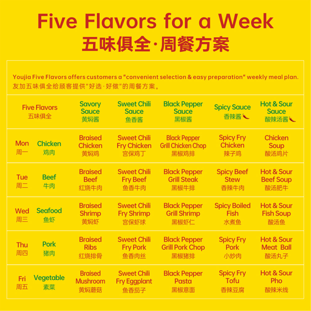 YOUJIA SWEET CHILI SAUCE 240g