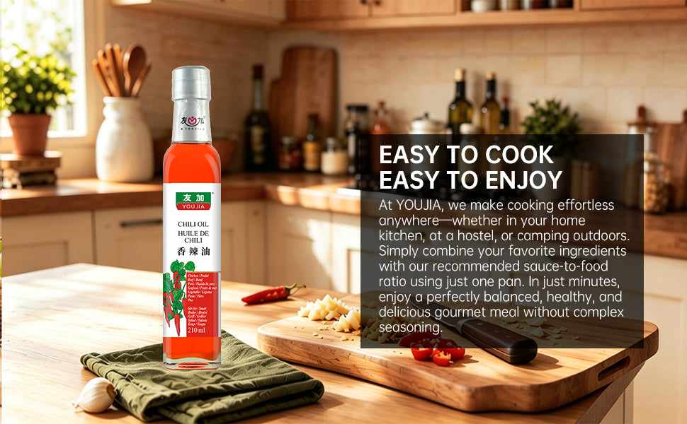 Spicy Chili Oil 210ml – 2 Bottles