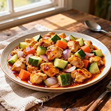 Hot Stir-Fry Chicken