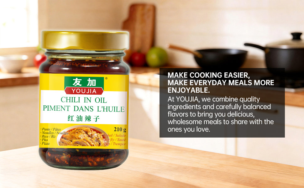 Sichuan Chili in Oil 210g – 2 Jars