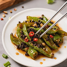 Black Bean Green Peppers