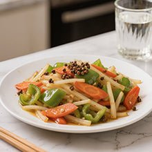 Tingling Peppercorn Stir-Fry Vegetables