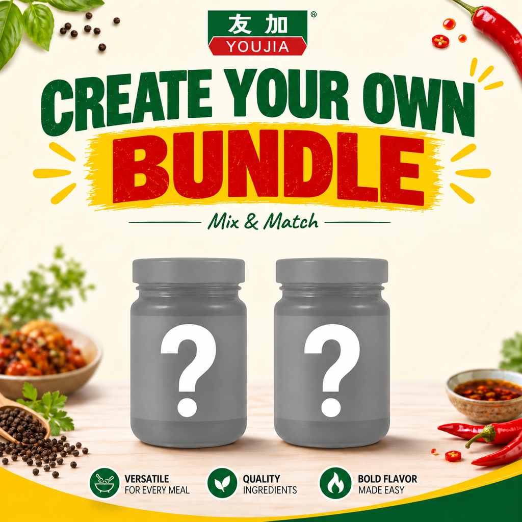 Youjia Five Flavors – Pick Any 2 Sauces (2 × 240g)