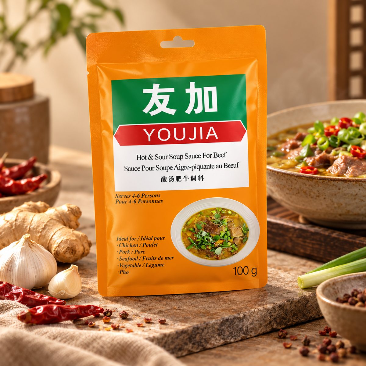 Hot & Sour Sauce Trail 100g